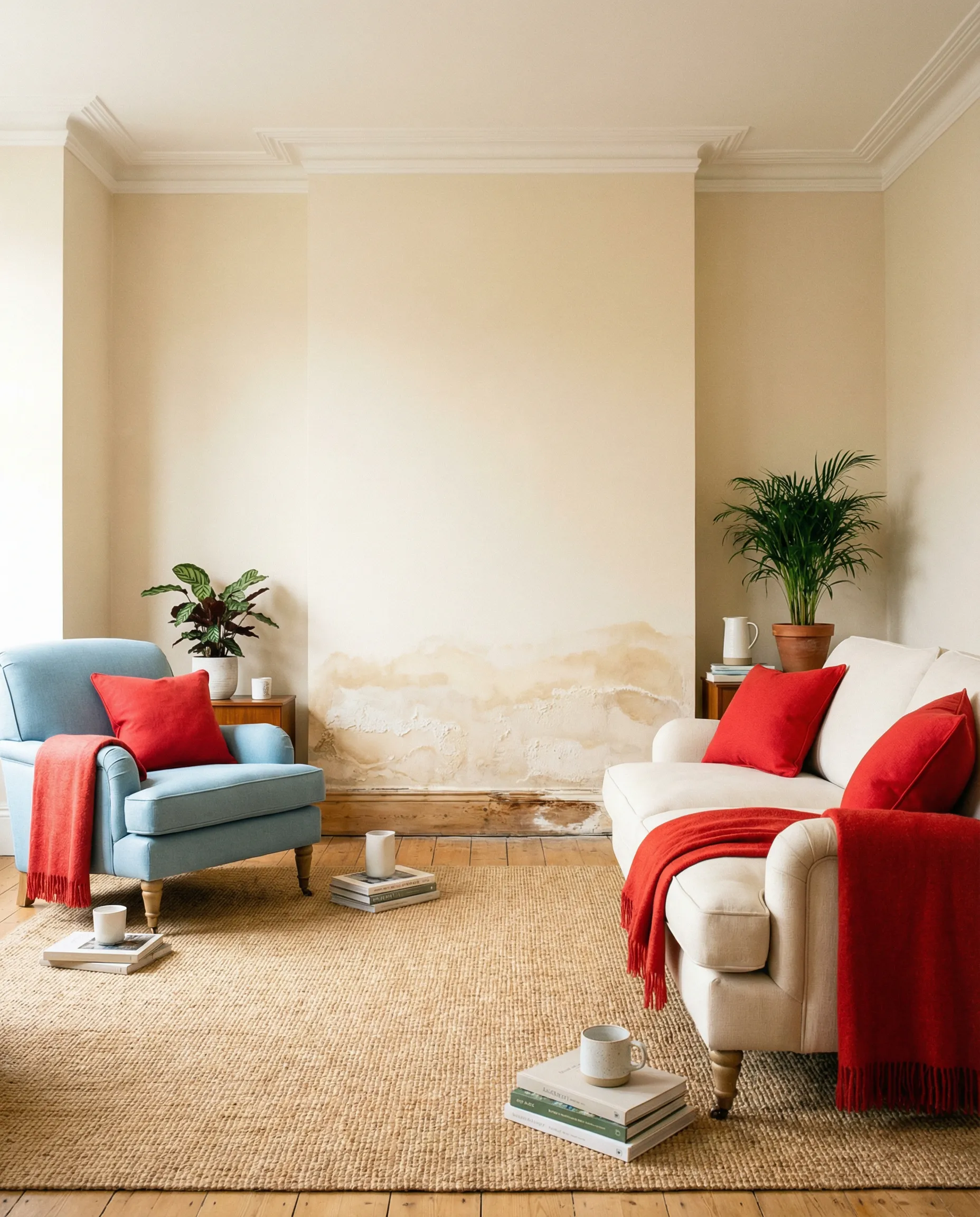 Humedad por capilaridad en pared